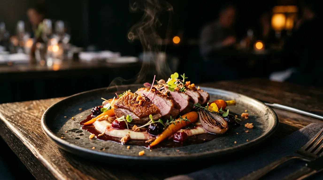Food photography fine dining